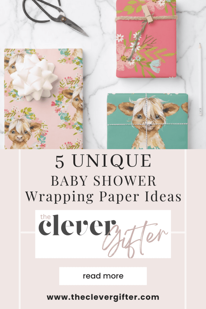 5 Unique Baby Shower Wrapping Paper Ideas