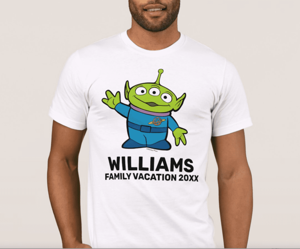 Disney Alien Family Vacation Shirt