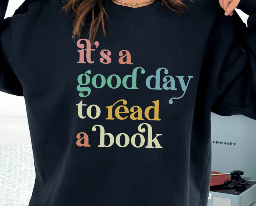 It's a good day to read a book.