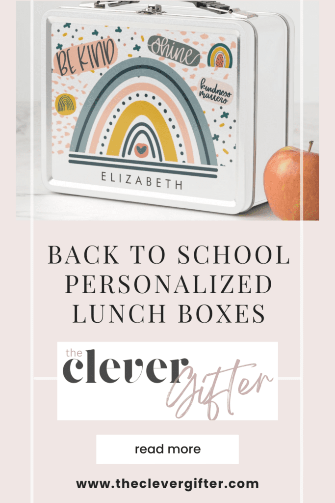 Back to School Personalized Lunch Boxes